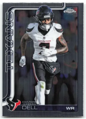 Tank Dell 2025 Topps Chrome Houston Texans
