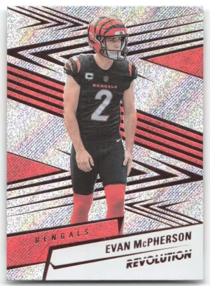 Evan McPherson 2025 Panini Revolution Cincinnati Bengals
