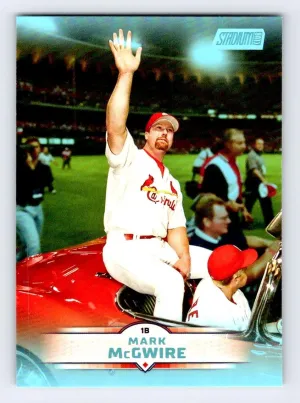Mark McGwire 2025 Stadium Club Light Blue Foil Cardinals