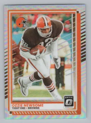 Ozzie Newsome 2025 Donruss Optic Holo Cleveland Browns