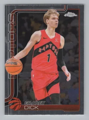 Gradey Dick 2025-26 Topps Chrome Raptors