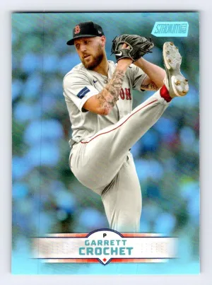 Garrett Crochet 2025 Stadium Club Light Blue Foil Boston Red Sox