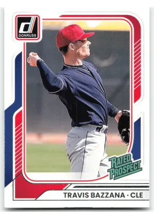 Travis Bazzana 2026 Donruss Cleveland Guardians