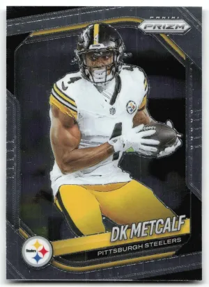 DK Metcalf 2025 Panini Prizm Pittsburgh Steelers