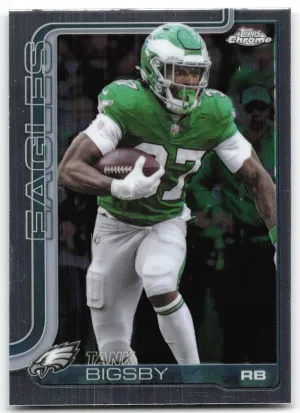 Tank Bigsby 2025 Topps Chrome Philadelphia Eagles
