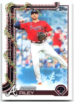 Austin Riley 2025 Topps Holiday Braves