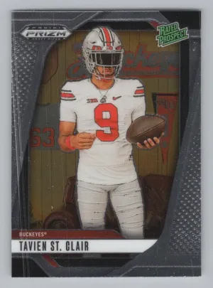 Tavien St. Clair 2025 Panini Prizm Draft Picks Ohio State Buckeyes