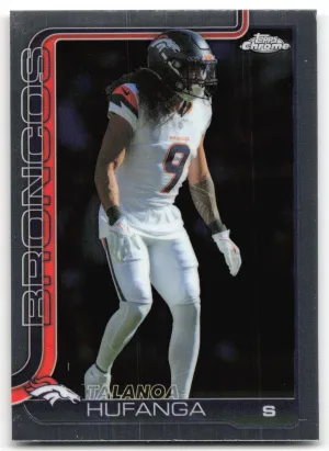 Talanoa Hufanga 2025 Topps Chrome Denver Broncos