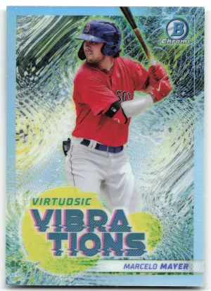 Marcelo Mayer 2022 Bowman Virtuosic Vibrations Red Sox