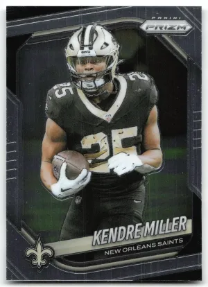 Kendre Miller 2025 Panini Prizm New Orleans Saints