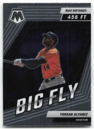 Yordan Alvarez 2022 Panini Mosaic Big Fly Houston Astros
