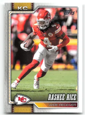 Rashee Rice 2026 Topps Flagship Kansas City Chiefs