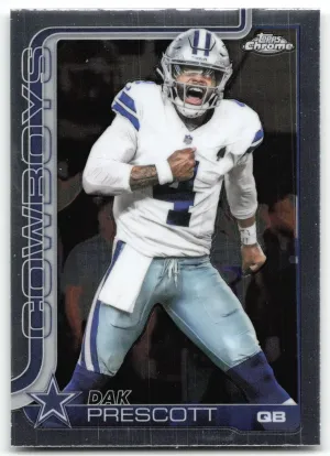 Dak Prescott 2025 Topps Chrome Dallas Cowboys