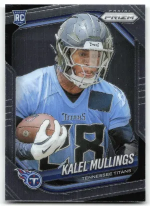 Kalel Mullings Rookie 2025 Panini Prizm Tennessee Titans