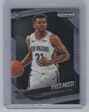 Yves Missi Rookie 2024-25 Panini Prizm Black New Orleans Pelicans