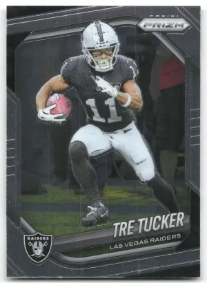Tre Tucker 2025 Panini Prizm Las Vegas Raiders
