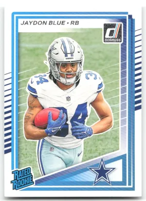 Jaydon Blue Rookie 2025 Donruss Dallas Cowboys