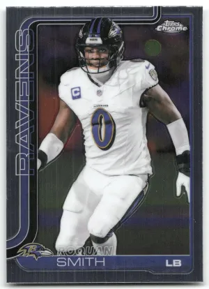 Roquan Smith 2025 Topps Chrome Baltimore Ravens