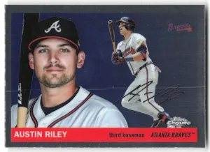 Austin Riley 2025 Topps Chrome Platinum Atlanta Braves