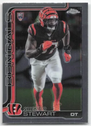 Shemar Stewart Rookie 2025 Topps Chrome Cincinnati Bengals