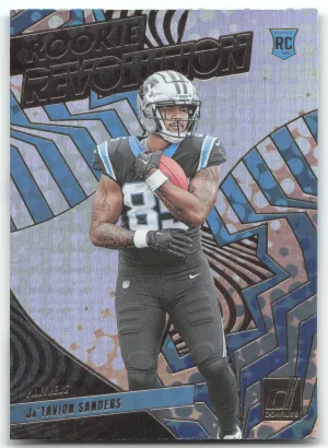 Ja'Tavion Sanders 2024 Donruss Rookie Revolution Carolina Panthers