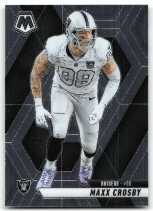 Maxx Crosby 2025 Panini Mosaic Las Vegas Raiders