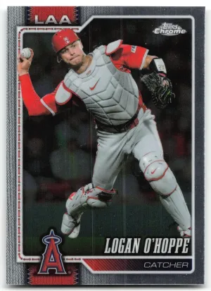 Logan O'Hoppe 2026 Topps Chrome Los Angeles Angels