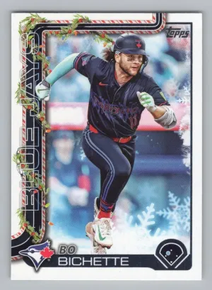 Bo Bichette 2025 Topps Holiday Toronto Blue Jays