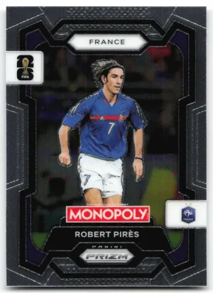 Robert Pirès 2026 Panini Prizm Monopoly FIFA World Cup France