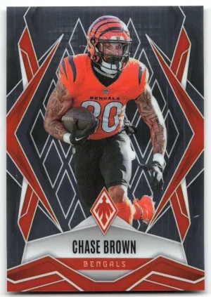 Chase Brown 2025 Panini Phoenix Cincinnati Bengals