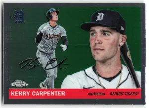 Kerry Carpenter 2025 Topps Chrome Platinum Detroit Tigers