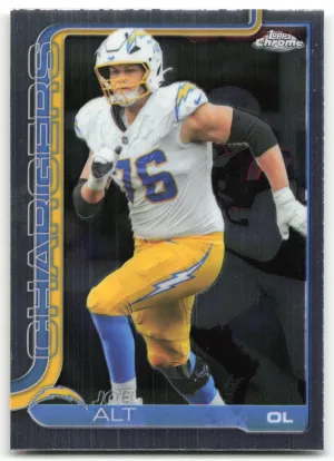 Joe Alt 2025 Topps Chrome Los Angeles Chargers