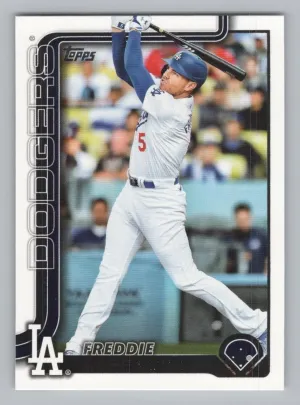 Freddie Freeman 2025 Topps Los Angeles Dodgers