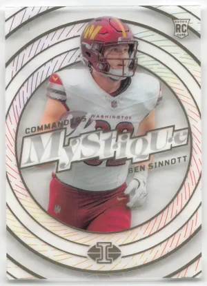 Ben Sinnott 2024 Panini Illusions Mystique Washington Commanders