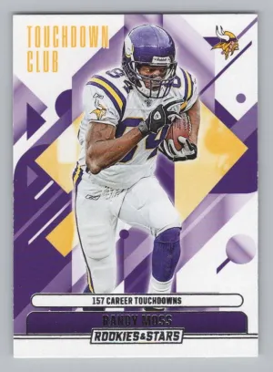 Randy Moss 2025 Panini Rookies & Stars Touchdown Club Minnesota Vikings