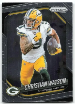 Christian Watson 2025 Panini Prizm Green Bay Packers