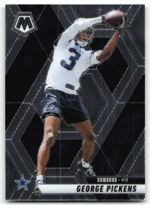 George Pickens 2025 Panini Mosaic Dallas Cowboys