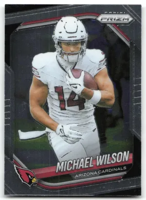Michael Wilson 2025 Panini Prizm Arizona Cardinals