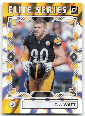 T.J. Watt 2025 Donruss Elite Series Pittsburgh Steelers