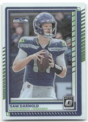 Sam Darnold 2025 Donruss Optic Seattle Seahawks