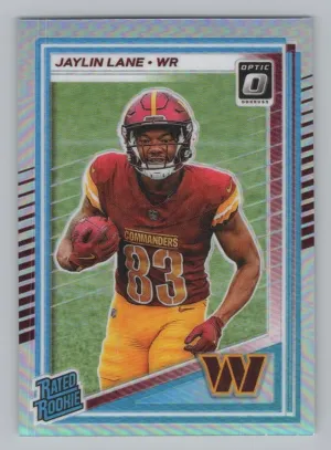 Jaylin Lane RC 2025 Donruss Optic Holo Commanders
