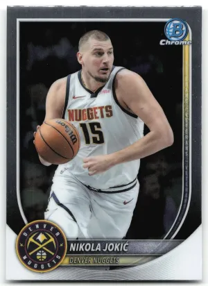Nikola Jokić 2025-26 Bowman Chrome Nuggets