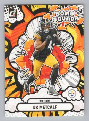 DK Metcalf 2025 Donruss Bomb Squad Steelers