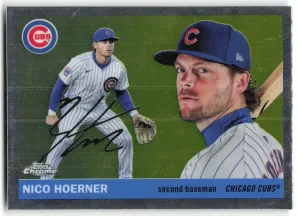 Nico Hoerner 2025 Topps Chrome Platinum Chicago Cubs
