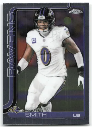 Roquan Smith 2025 Topps Chrome Baltimore Ravens