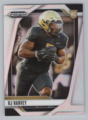 RJ Harvey RC 2025 Panini Prizm Draft Picks Prizm Silver Knights