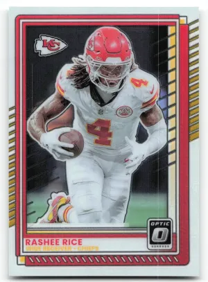 Rashee Rice 2025 Donruss Optic Chiefs
