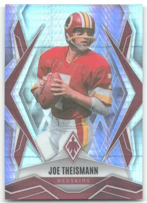 Joe Theismann 2025 Panini Phoenix Silver Hyper Prizm Washington Redskins