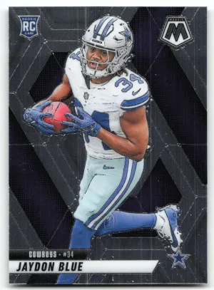Jaydon Blue RC 2025 Panini Mosaic Dallas Cowboys