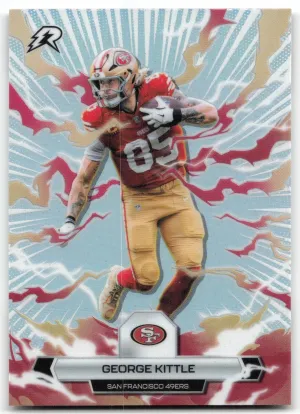 George Kittle 2025 Topps Resurgence Refractor San Francisco 49ers